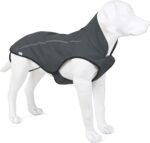 Mile High Life Dog Raincoat, Adjustable Waterproof Reflective Rain Jacket for Small Medium Large Dogs, Lightweight Breathable Pet Rain Coat with Leash Hole(Dark Gray,XS Chest 17-23") - Image 5