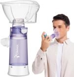 Inhaler Spacer for Adults, Nessi OTC Spacer, Spacer for Inhaler with Silicone Mask, Anti-Static Chamber & Exhalation Valve, Easy to Use & Clean - Image 2