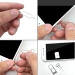 16 Pieces SIM Card Removal Openning Tool Tray Eject Pins Needle Opener Ejector Compatible with All iPhone Apple iPad HTC Samsung Galaxy Cell Phone Smartphone Watchchain Link Remover - Image 5