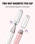 Stylus Pens for Touch Screens, 2 in 1 High Precision Universal Stylus Pen for iPad Compatible with Apple, iPhone, iPad, Android, Microsoft Tablets, Phones, 3 Pack - Blue, Pink, Purple - Image 7