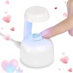 Beetles Mini UV Light for Gel Nails Flash Curing Innovative with Smart | Sensor for Easy and Fast Extension System, Portable Manicure UV LED Light for Gel Nail Polish DIY Nail Art - Image 2