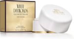 Elizabeth Taylor White Diamonds Body Powder with Puff for Women, 2.6 oz | Women's floral chypre body powder. Perfume with notes of Amazon lily, tuberose, jasmine, rose, amber, and sandalwood. - Image 3