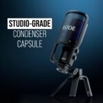 RØDE NT-USB+ Professional-Grade USB Condenser Microphone For Recording Studio Quality Audio Directly To A Computer Or Mobile Device, Black | USB-C condenser microphone with Revolution Preamp and APHEX processing for vocals, podcasts and streaming - Image 8