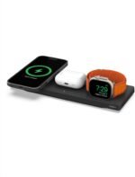 Belkin MagSafe 3 in 1 Wireless Charging Pad, Fast Charging Station | Apple Watch, iPhone 17/16/15/14 Series, AirPods compatible, multi-device MagSafe charging station, Magnetic - Image 2