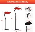 Red Light Therapy for Body and Face, 660nm 850nm 940nm Infrared Redlight | Redlight-Therapy Lamp Device with Large Panel and Stable Stand at Home, Idea Gift for Women Wife Mom Sister Girlfriend (L) - Image 5