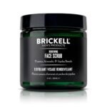 Brickell Men's Renewing Face Scrub for Men, Deep Exfoliating Facial Scrub Formulated with Pumice, Caffeine and Jojoba Beads, 4 Ounce, Scented - Image 2