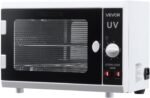 VEVOR Nail Tool Cleaning Machine, 12L Large Capacity, Knob Control, Tool Cabinet Cleaner Box with Timer Setting, Tempered Glass Door, 185nm Wavelength, for Labs, Home, Nail Salons, Beauty Salons - Image 10