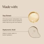 Aveeno Positively Radiant Skin Brightening Exfoliating Daily Face Wash Scrub, Gentle with Moisture-Rich Soy Extract, Helps Improve Skin Tone & Texture, Oil- & Soap-Free, Hypoallergenic, 5 Oz​ - Image 6