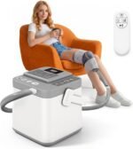 Cold Therapy Machine, Silent Brushless Pump Knee Ice Machine | Easy-to-use 2.4G Remote for Cryotherapy System, Ice Therapy Machine for Knee, Shoulder, Hip, Ankle, Leg Relief. - Image 2