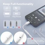 Duyasurs 2 Pack USB C to 3.5mm Headphone Jack Adapter, USB C to Aux Audio Dongle Cable Cord Compatible with iPhone 17/16/15 Pro/15 Pro Max, iPad Pro, MacBook, Samsung S21-24, Pixel 7/6/5 - Image 3