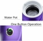 Hann Facial Steamer Professional Sinus Steam Inhaler Face Skin Moisturizer Facial Mask Sauna Spa Steamers with Aromatherapy Diffuser Humidifier Function (Purple) - Image 5