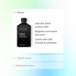 Revision Skincare Brightening Face Wash with AHA & BHA Exfoliants | Exfoliating face wash with glycolic acid, salicylic acid, Vitamin C, and Vitamin E to brighten, smooth, and refine texture. - Image 7