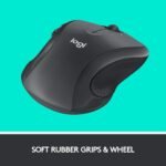 Logitech M510 Full Size Ambidextrous 2.4 GHz Wireless Mouse | 2.4 GHz USB-A Nano Receiver, tilt-to-scroll function, 2-year battery life, Windows Mac Linux compatible, certified for Chrome - Image 4