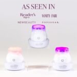 reVive Light Therapy Soniqué Mini Acne Cleanser, Battery-Operated | Sonic Face Cleanser Brush with Blue & Red Light Therapy, Medical-Grade Acne Device for Face & Body, Water-Resistant - Image 7