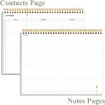 Weekly Productivity Planner - 8.5" x 11" Dashboard Desk Notepad Has 6 Focus Areas to List Tasks for Goals, Projects, Clients, Academic or Meal-Organize Your Daily Work Efficiently, 54 Weeks, Green - Image 6