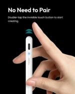 Metapen iPad Pencil A8 Stylus Pen for iPad 2018+ Palm Rejection&Magnetic | Metal Barrel Apple Pencil, USB-C Fast Charging, Reliable Precision & Smooth Writing Pen for iPad 6th-11th Gen Pro Air Mini - Image 6