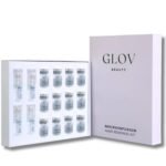 Micro Infusion Hair Renewal Kit – 0.25mm Gold Derma Stamp with Hyaluronic Acid, Peptide & Botanical Serum Ampoules | Hydrating Scalp Treatment for Fuller, Thicker-Looking, Healthier Hair - Image 2