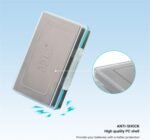 8 AA 14500 Battery Case, Water-Resistant Shockproof Battery Storage Holder | PC Shell Anti-Lost Battery Storage Case Container Box for 8 Slots AA / 14500 Batteries, Interior Sponge Cushion - Image 4