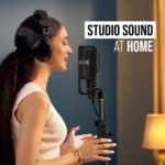 RØDE NT-USB+ Professional-Grade USB Condenser Microphone For Recording Studio Quality Audio Directly To A Computer Or Mobile Device, Black | USB-C condenser microphone with Revolution Preamp and APHEX processing for vocals, podcasts and streaming - Image 7