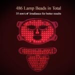 MEGELIN Led Red Light Therapy Face & Neck Mask, 7 Colors Led Light Therapy Facial Mask, Infrared Red Light Therapy Mask, Infrared Light Skin Rejuvenation(White) | 7 Colors Led Light Therapy Facial Mask, Infrared Red Light Therapy Mask, Infrared Light Skin Rejuvenation(White) - Image 4