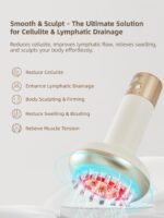 Yuonry Lymphatic Drainage Massager & Anti Cellulite Massage Tool, Reduce Stretch Marks & Cellulite, for Legs, Arms & Belly, Body Sculpting Machine with Microcurrent, Light, Heat & Vibration,White | Reduce Stretch Marks & Cellulite, for Legs, Arms & Belly, Body Sculpting Machine with Light, Heat & Vibration,White - Image 3
