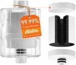 BBLIFE NSF Tested Transparent Shower Filter for Hard Water with Cartridge | Replaceable Cartridge,4000 Gal Capacity, Easy Installation, Reduces Chlorine & Impurities, Helps Improve Skin,Hair, Lead-Free - Image 2