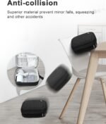 Carrying Case for Portable Handheld Inhaler Nebulizer Asthma Inhaler Black | Compact Medical Holder Travel Case for Portable Inhaler Nebulizer or Asthma Inhaler for Adults and Kids (Case Only) - Image 5