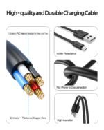 Superer Micro USB Charger Cable Fit for PS4 Controller, Kindle Paperwhite, Amazon Fire Tablet, Roku Streaming Stick, Fire TV Stick, Xbox One S/X, Android Phone Fast Charging Data Sync Power Cord - Image 4