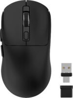 Bluetooth Wireless Mouse for Mac Laptop MacBook Pro Air iPad Computer | Ergonomic Usb c Silent Mouse with Undetectable Jiggler Mode，61g Rechargeable ,Portable Mice,3 Level DPI,Ideal for Travel - Image 2