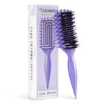 Curly Hair Brush, Curl Brush for Wet & Dry Hair | Curl Defining Brush for Effortlessly Defined Curls & Waves, Detangling Brush for Women, Men & Kids, Reduces Frizz - Image 2