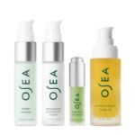 OSEA Face + Body Bestsellers, 4-Piece Skin Care Travel-friendly Set | Face Cleanser • Face Cream • Hyaluronic Serum • Body Oil • Cleanse, Hydrate & Glow • Deep Moisturization • Gift-Ready Routine - Image 3