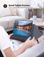 Lamicall Tablet Pillow Stand iPad Bed Soft Holder for Lap 6 Viewing Angles | Soft, Relieve Neck Fatigue, 6 Viewing Angles, Sofa Tablet Dock for 4-13" iPad Pro Air Mini Kindle Galaxy Tab E-Reader Gifts - Image 4