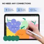 Stylus Pen for Touch Screens, Disc Tip & Magnet Cap Styli Pencil Compatible with Apple iPad pro/iPad 6/7/8/9/iPhone/Samsung Galaxy Tab A7/S7/Fire HD 7/8/10 Plus Tablet/All Touch Devices. - Image 5