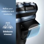 5D Electric Razor for Men:IPX7 Waterproof Wet or Dry | Rotary Electric Shavers for Men - LED Display - USB-C 2-Hour Fast Charge for Travel - Precise Blades & Pop-up Trimmer - Image 6