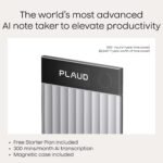 Plaud Note Pro AI Voice Recorder Transcribe & Summarize for Meetings Calls | AI Note Taker for Professionals & Teams, Productivity, 112 Languages, Ultra-Slim, InstantView Display, Case Included, Silver - Image 11