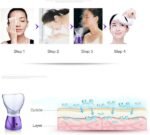 Hann Facial Steamer Professional Sinus Steam Inhaler Face Skin Moisturizer Facial Mask Sauna Spa Steamers with Aromatherapy Diffuser Humidifier Function (Purple) - Image 3