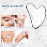 Bealihelp Face Roller and Gua Sha, Stainless Steel Facial Roller and Guasha Tool for Face, Skin Care Roller for Wrinkles and Lifting, Improve Puffiness, Metal Face Massager for Eyes, Neck Tighten - Image 6