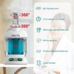 KINLITO Facial Steamer Ozone 360° Arm - Nano Ionic Warm Mist for Home Spa | Professional Spa Experience, 300ml Large Tank, Easy to Clean, 40 Min Steam Time, Use Sitting or Lying Down - Image 6