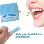 100pcs Disposable Textured Deep Cleaning Teeth Wipes Finger Brush Oral Brush Clean Wipes - Image 5