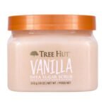 Tree Hut Vanilla Body Scrub, Exfoliating Sugar Scrub, Vegan, 18 Oz | Exfoliating & Nourishing with Shea Butter & Essential Oils, Body Exfoliator for All Skin Types, Self Care Gifts for Women - Image 2