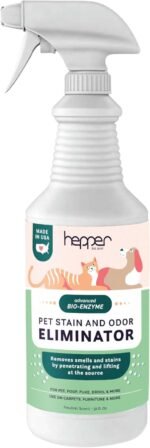 Hepper Bio-Enzyme Pet Stain & Odor Eliminator Spray - 32oz - Neutral - Image 2