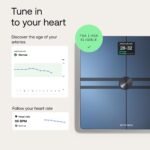 WITHINGS Body Comp - Scale for Body Weight and Complete Body Analysis, Wi-Fi & Bluetooth, Baby Digital Scale, Accurate Visceral Fat, Heart Health, Scales Compatible with Apple - Image 4