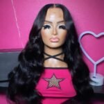 Brazilian 2x6 Human Hair Lace Closure HD Transparent 2x6 Body Wave Lace Closure Middle part Human Hair Kim K Closure With Baby Hair (16 inch) - Image 4