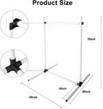 Dog Agility Jump Training Kit, Adjustable Hurdle Set with Storage Bag, Easy Setup Indoor Outdoor Obstacle Course Equipment for Dogs - Image 8