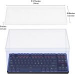 Geekria Tenkeyless TKL Keyboard Dust Cover, Frosted Acrylic Keypads Cover for 80% Compact 87 Key Computer Mechanical Gaming Wireless Portable Keyboard, Compatible with Logitech G715, G713 - Image 5