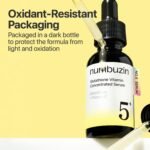 numbuzin No.5 Vitamin Concentrated Serum, Dark Spot Care, Glutathione & Vitamin Serum, Korean Skincare, Tranexamic Acid 4%, Niacinamide 5%, for a Radiant-Looking Glow 1.01 fl oz - Image 8