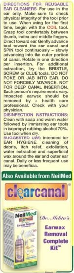 NeilMed Reusable Flexible Ear Cleaners, 15 Piece Set - Image 5