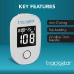 Trackstar Blood Glucose Kit | Monitor, Strips, Lancets, Lancing Device | Trackstar Monitoring App | Bluetooth iOS & Android Compatible | Measure, Track, and Share Results - Image 5