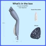 Conair Hair Steamer with Hair Diffuser Attachment, Lightweight & Portable | Travel hair diffuser and steamer refreshes day-old curls with 1-lb design, refillable 80 mL tank, and 6-foot cord - Image 8