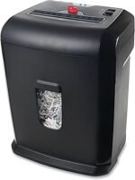 Universal 48110 Cross-Cut Shredder with Lockout Key, 10 Manual Sheet Capacity - Image 2